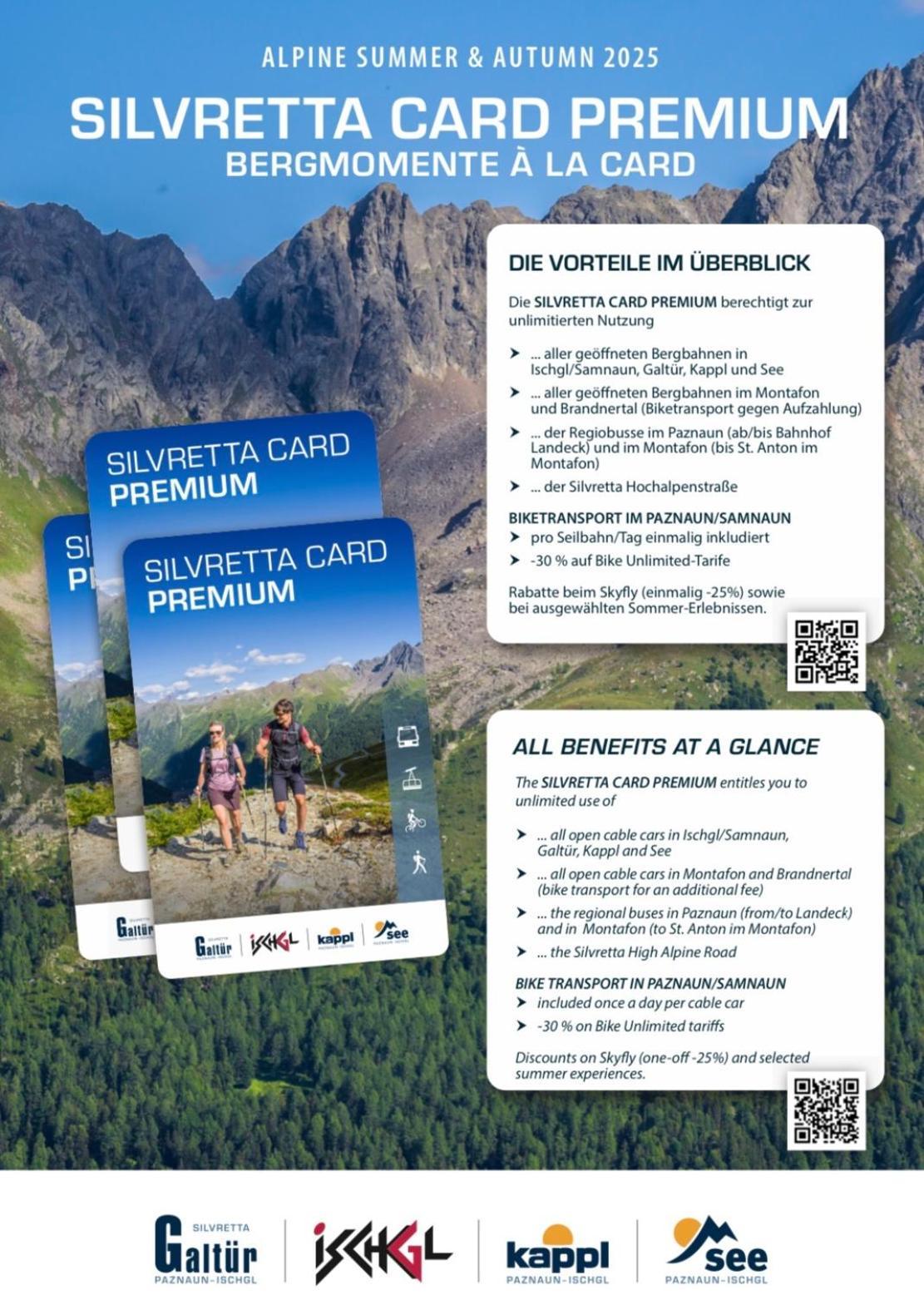 Apart Scharler Mit Silvretta Card Зе Екстер'єр фото